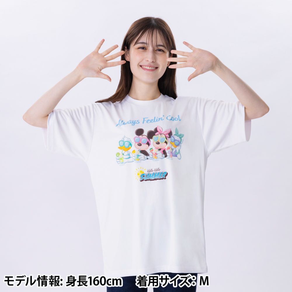 Tシャツ 吸水速乾 接触冷感 　ユニセックス