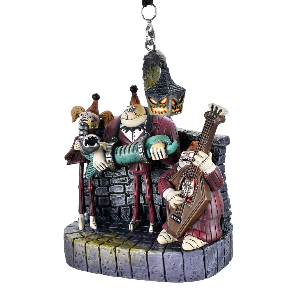ハロウィン・タウン・バンド オーナメント ミュージック Tim Burton's The Nightmare Before Christmas Disney Christmas Ornament