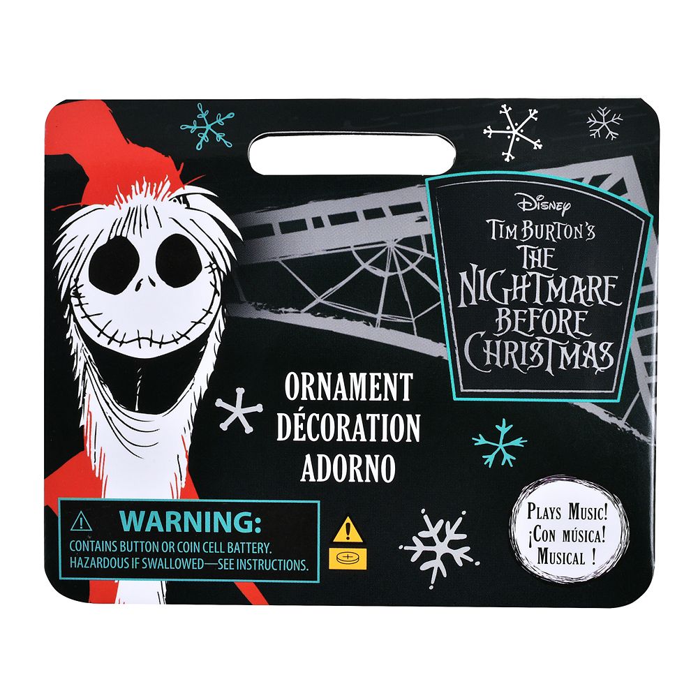 ハロウィン・タウン・バンド オーナメント ミュージック Tim Burton's The Nightmare Before Christmas Disney Christmas Ornament